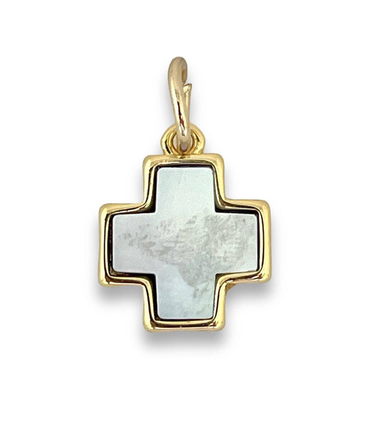 Mother of Pearl Cross Pendant