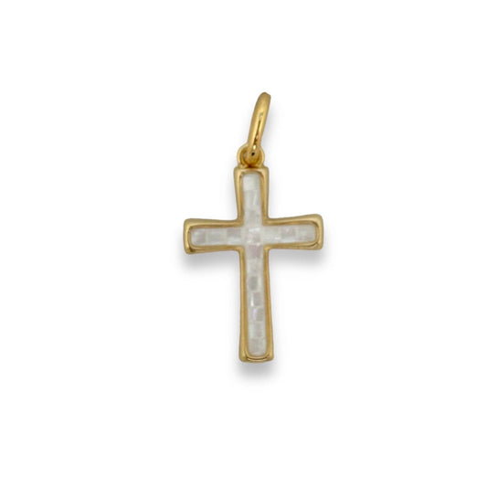 Shell Cross Pendant