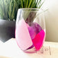 Valentines | Stemless Wine Glasses