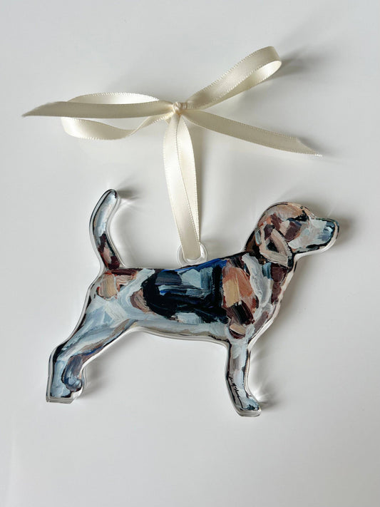 Beagle Acrylic Ornament