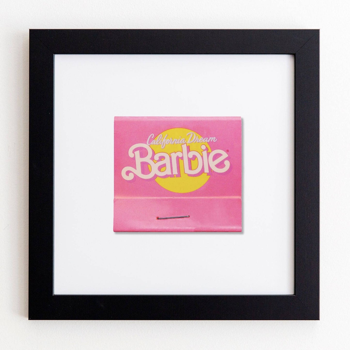 Vintage Barbie Matches print