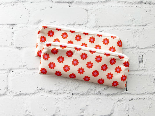 Polka Dot Pencil Pouch