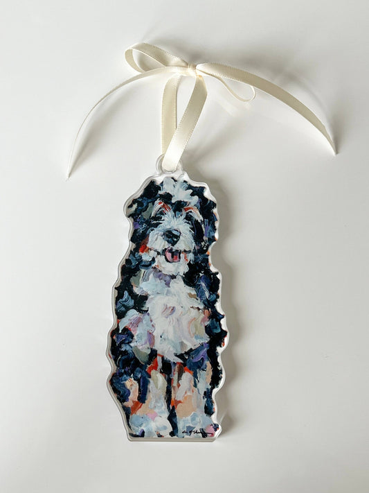 Bernedoodle Ornament