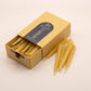 20-Minute Beeswax Candles: Refill Box, no holder: 20 Refill Candles- No Jar