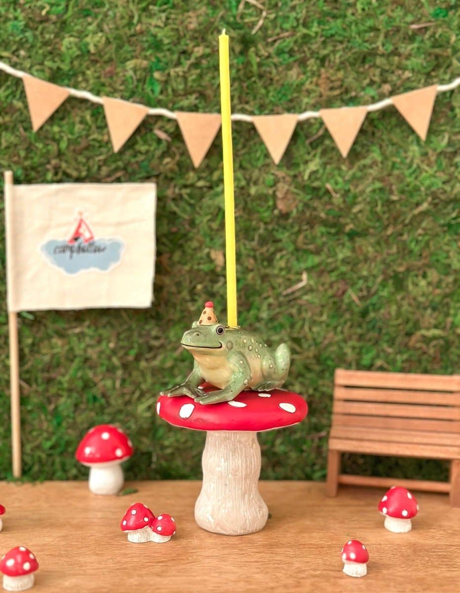 Charming Frog Cake Topper