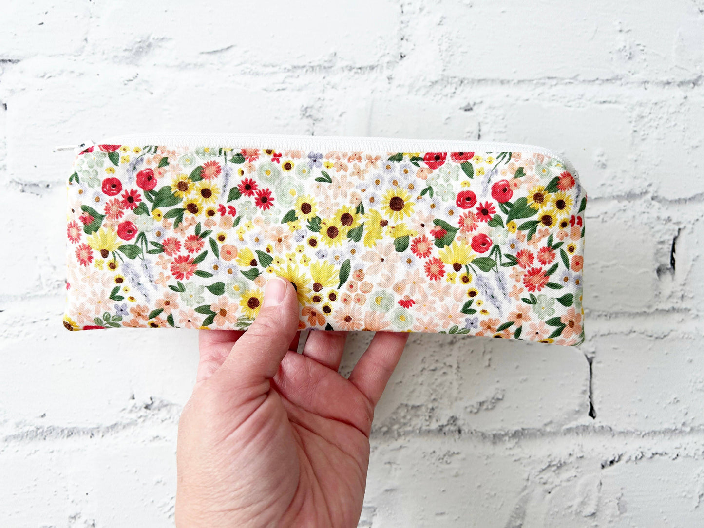 Floral Pencil Pouch