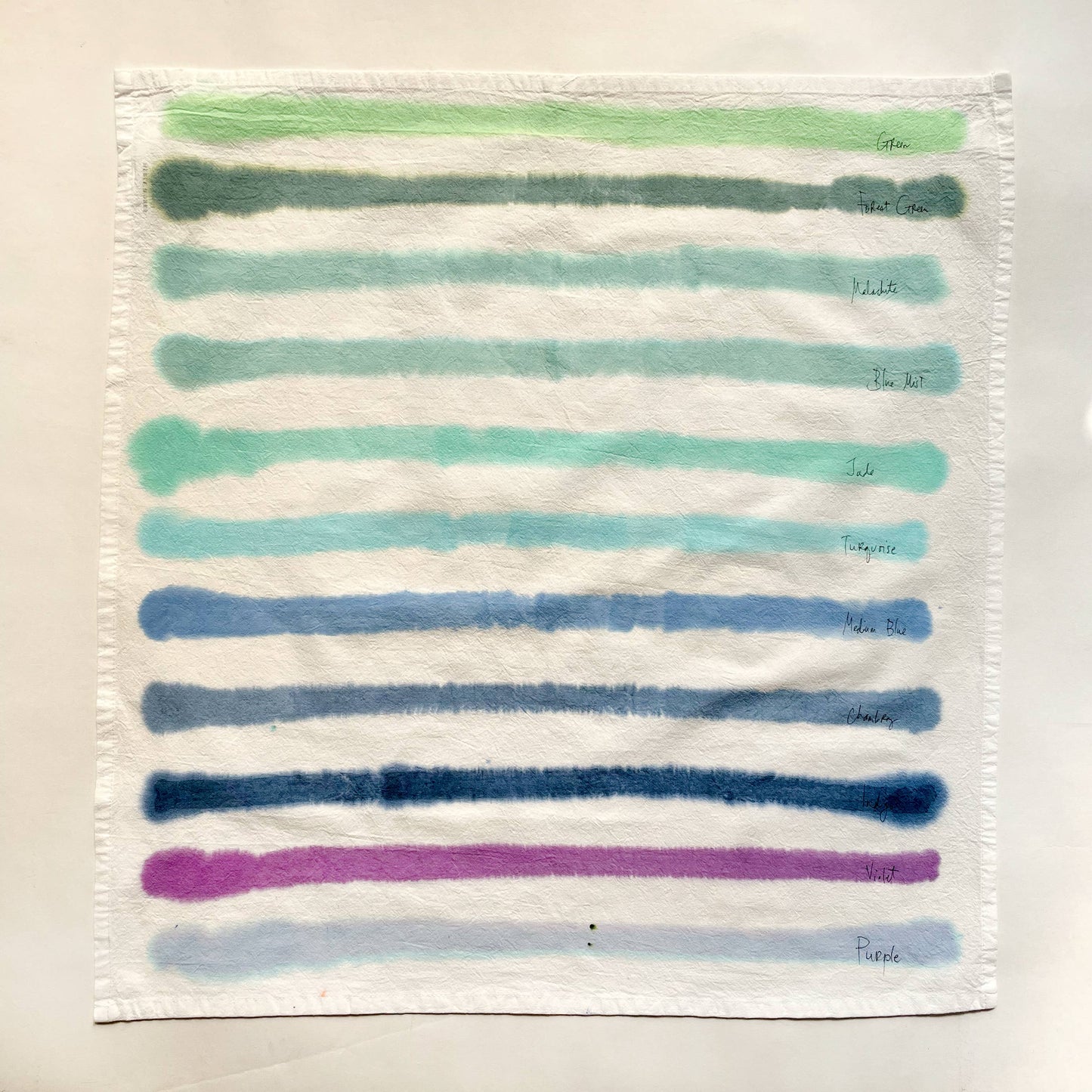 GBIVs Hand-painted Tea Towel