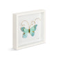 Light Blue Butterfly 10" Wall Art