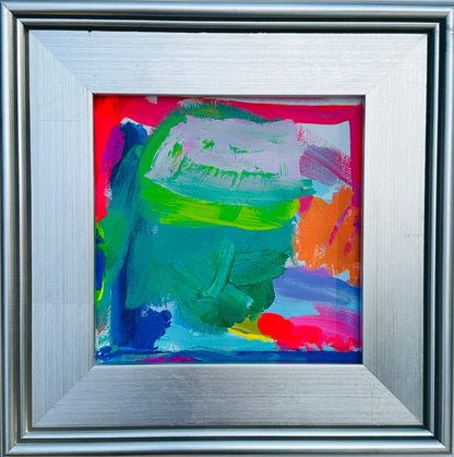 Color Study with 12x12 Silver Frame