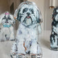 "Shih Tzu white" acrylic