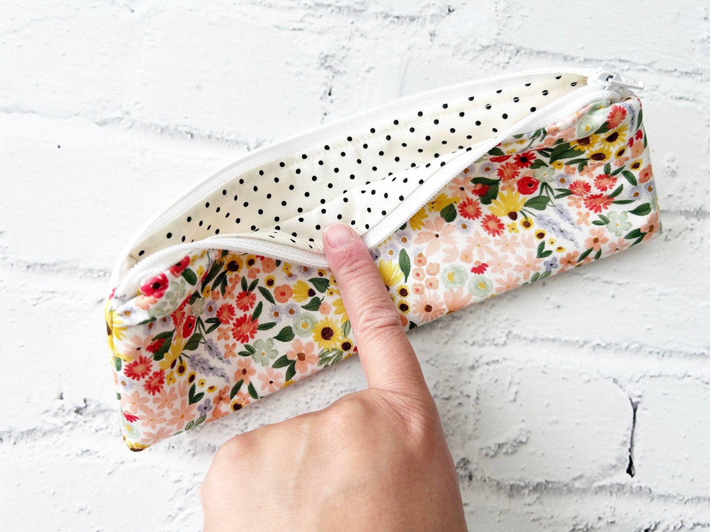 Floral Pencil Pouch