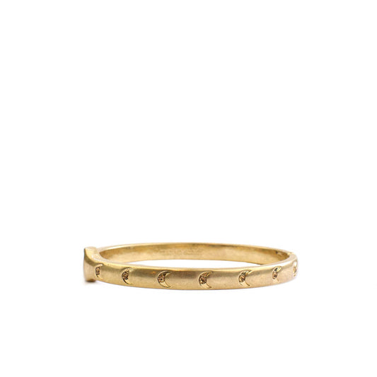 Gold Moon Bangle