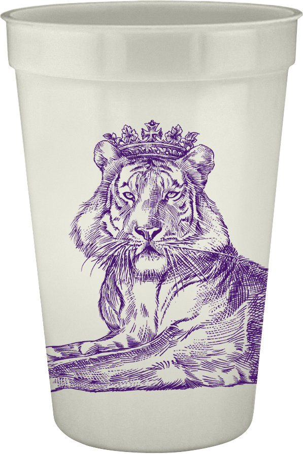 Royal Tiger 16oz Pearl Cups