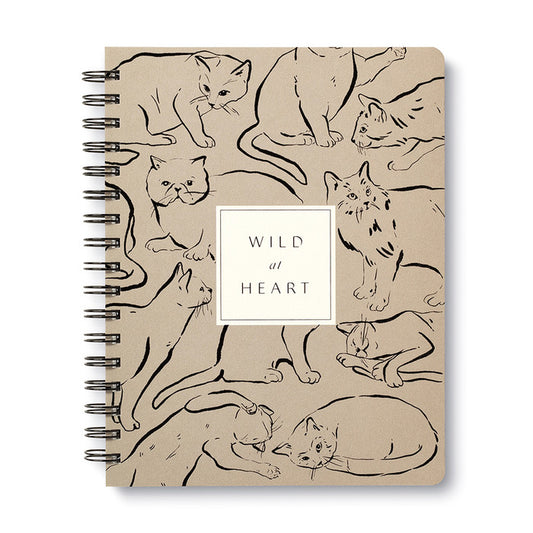 Wild at Heart-Spiral Notebook