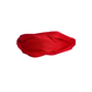 Cupid Red Dupioni Silk Top Knot Headband