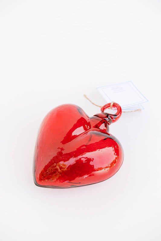 Blown Glass Heart -Small