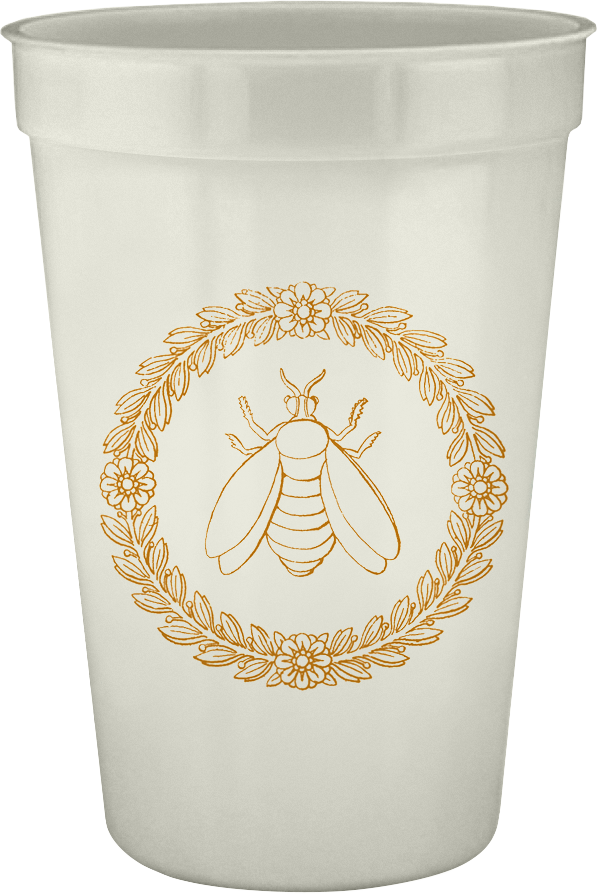 Empire Bee 16oz Pearlized Cups