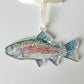 Chasing Rainbows Trout Ornament