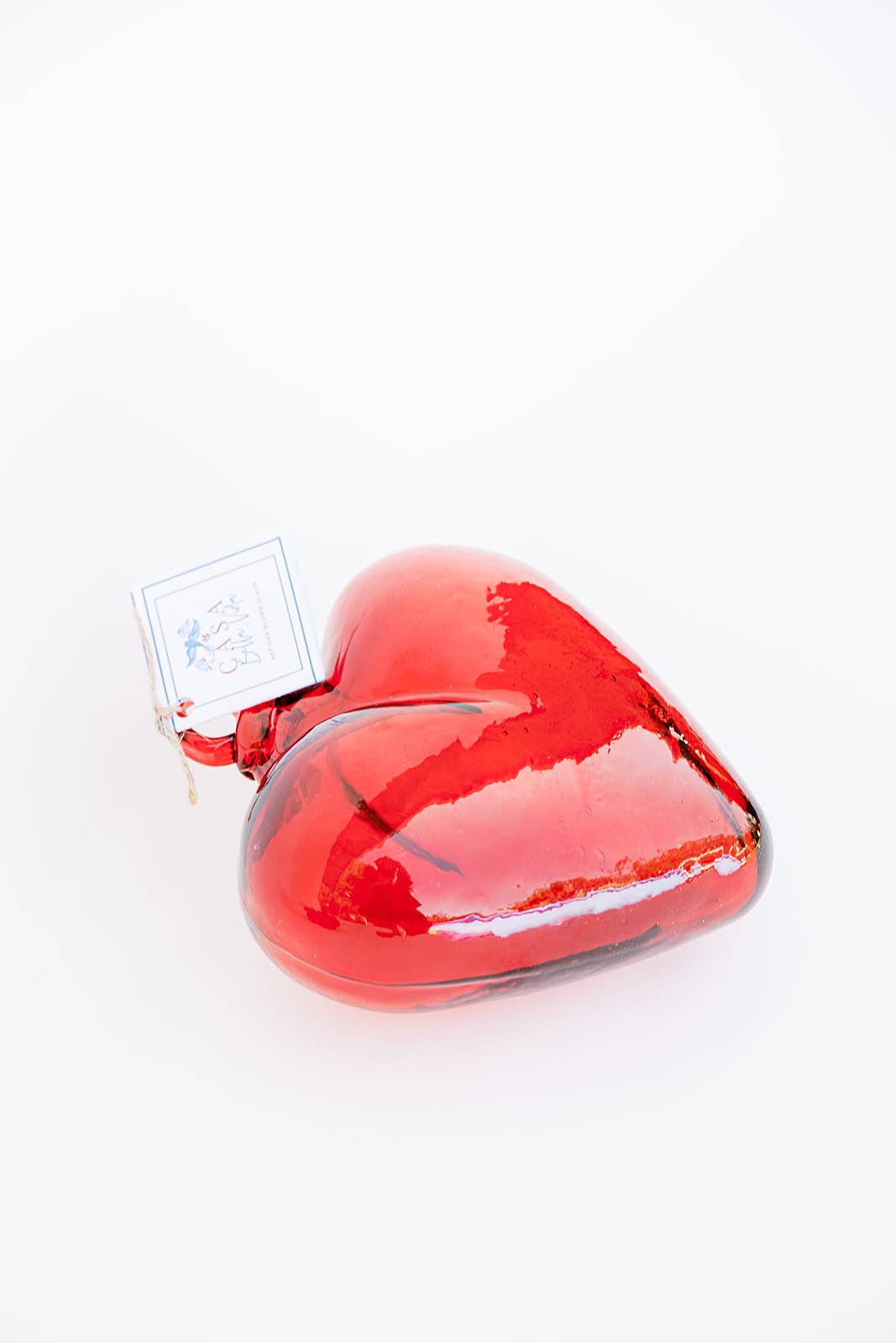 Blown Glass Heart - Medium