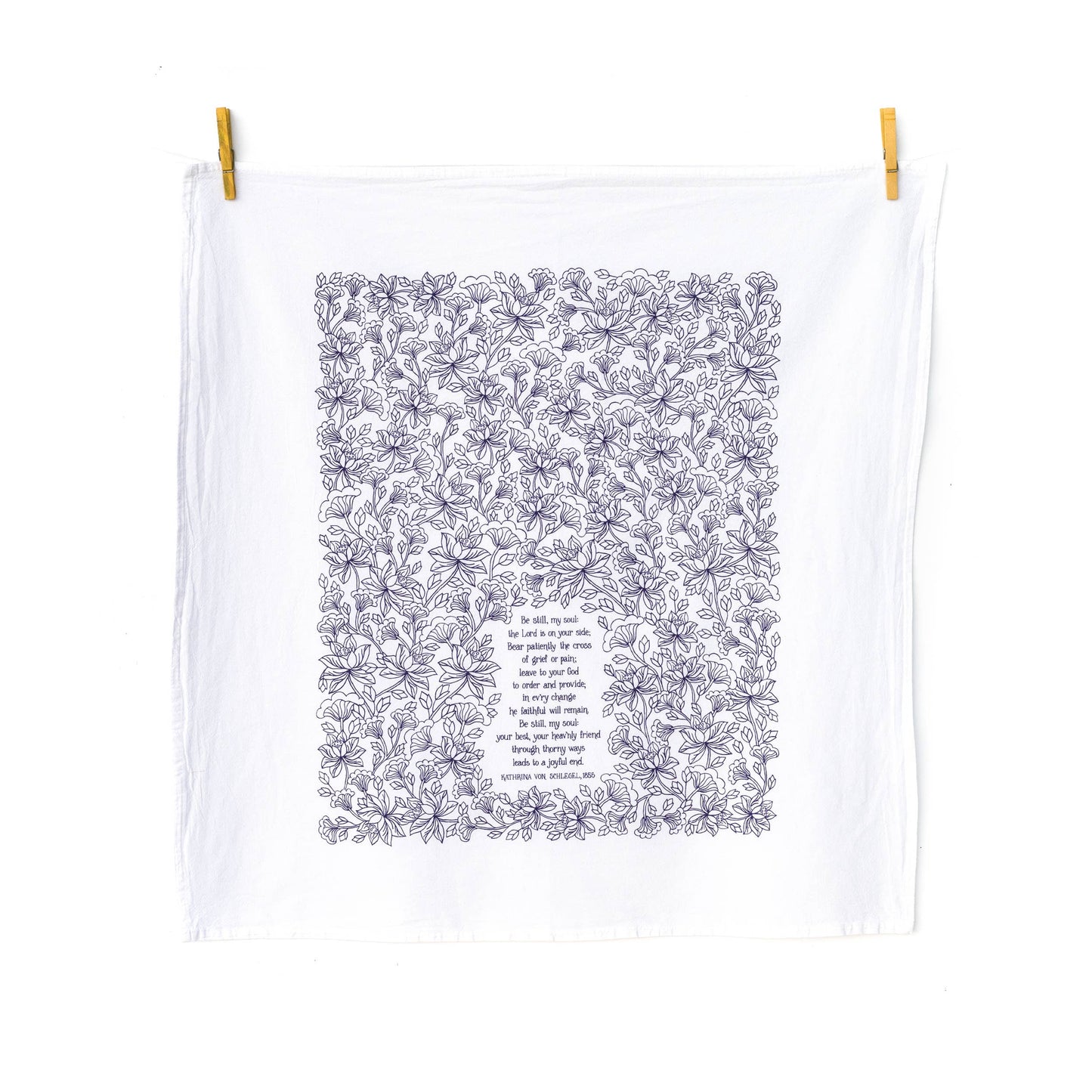 Be Still, My Soul Hymn Tea Towel