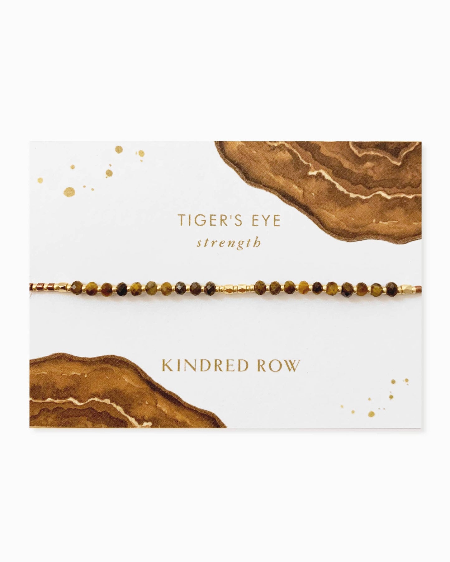 Tiger's Eye Gemstone Stacking Bracelet