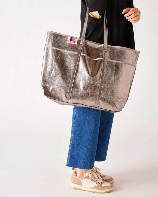 La Plage Tote-Pewter