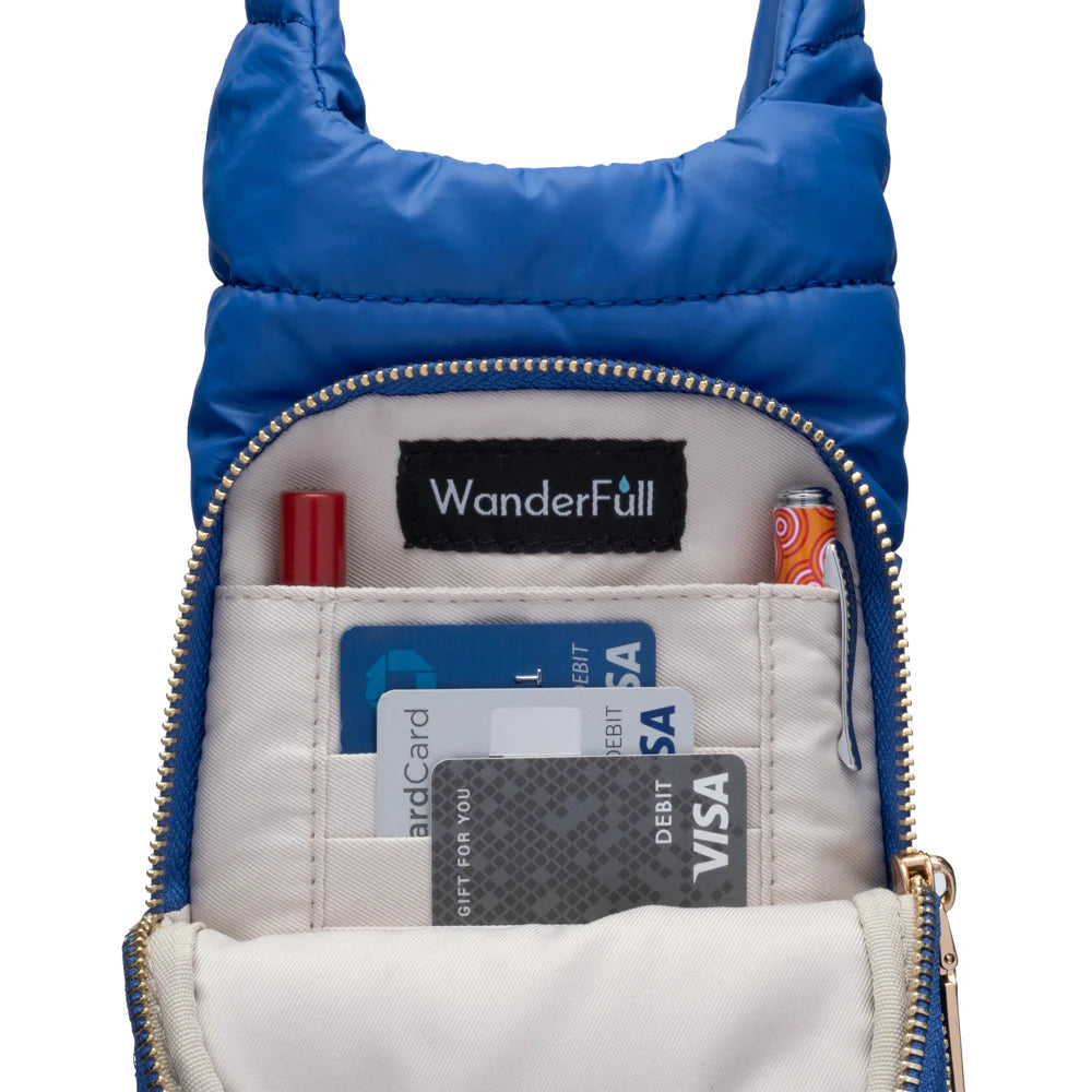 LAPIS BLUE HYDROBAG WITH SOLID STRAP