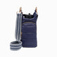 Navy Blue Matter HydroBag with Striped Strap