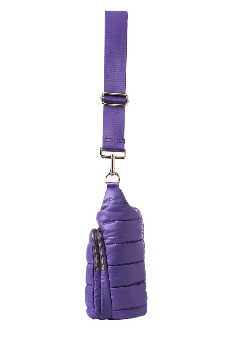 Deep Violet Matte HydroBag with Matching Solid Strap