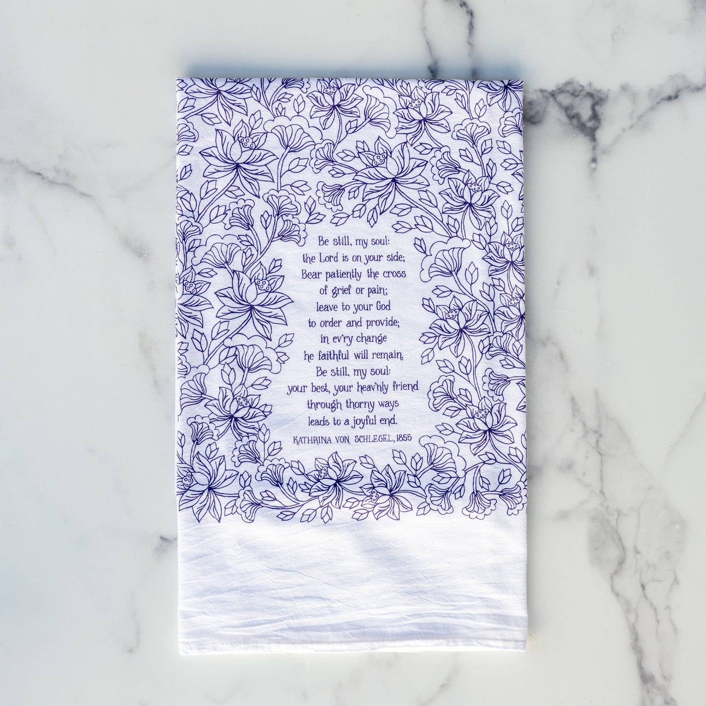 Be Still, My Soul Hymn Tea Towel